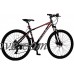 Navi RS100 Hardtail Mountain Bike  Aluminum Alloy Frame  Disc Brakes  Shimano Tourney 21-speed  27.5" Wheel Mountain Bike (BLACK / RED) - B010CVVVZY